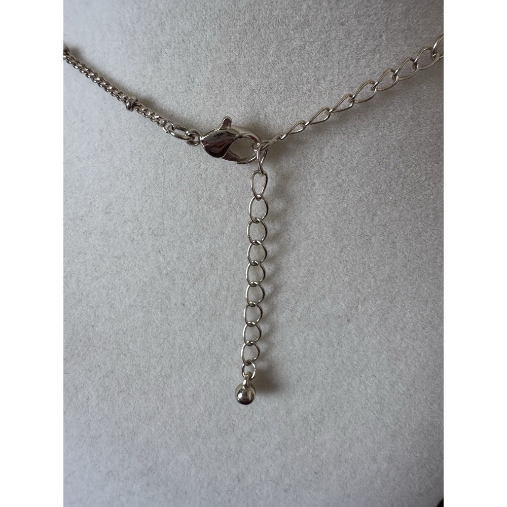 Gold Plated Necklace 18 Inches Adjustable Clasp Excellent Condition - Picture 4 of 5